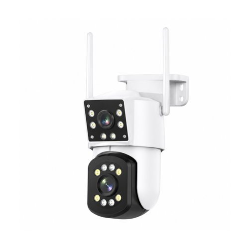 Двойна външна Wi-Fi камера iCam365 6MP с Dual Light