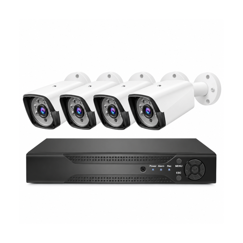 DVR система за видеонаблюдение с 4 AHD камери 720P и IR до 40 м