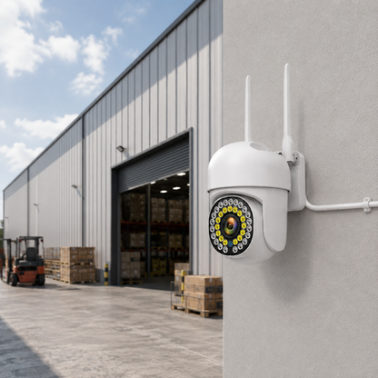 PTZ външна Wi-Fi камера Full HD с 36 LED и цветно нощно виждане