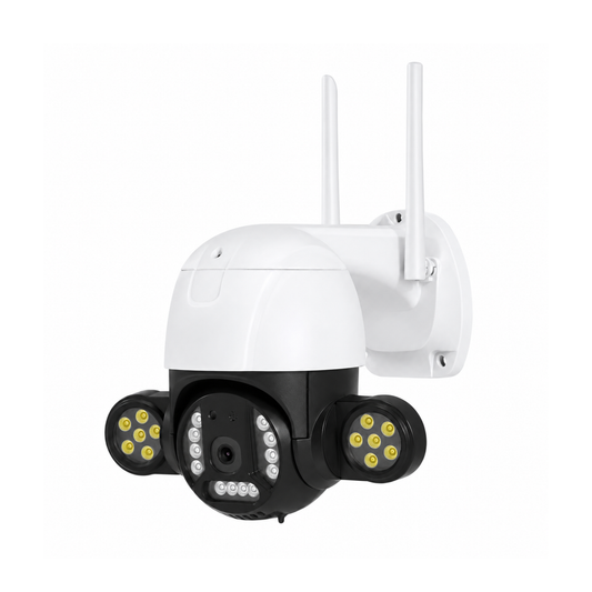 PTZ външна Wi-Fi камера 3MP с 24 LED и цветно нощно виждане
