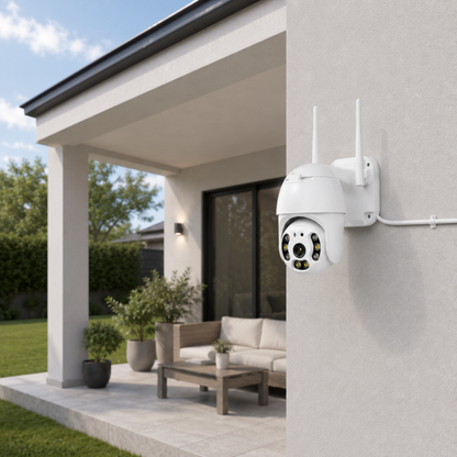 PTZ външна Wi-Fi камера YCC365+ 5MP с Auto Tracking