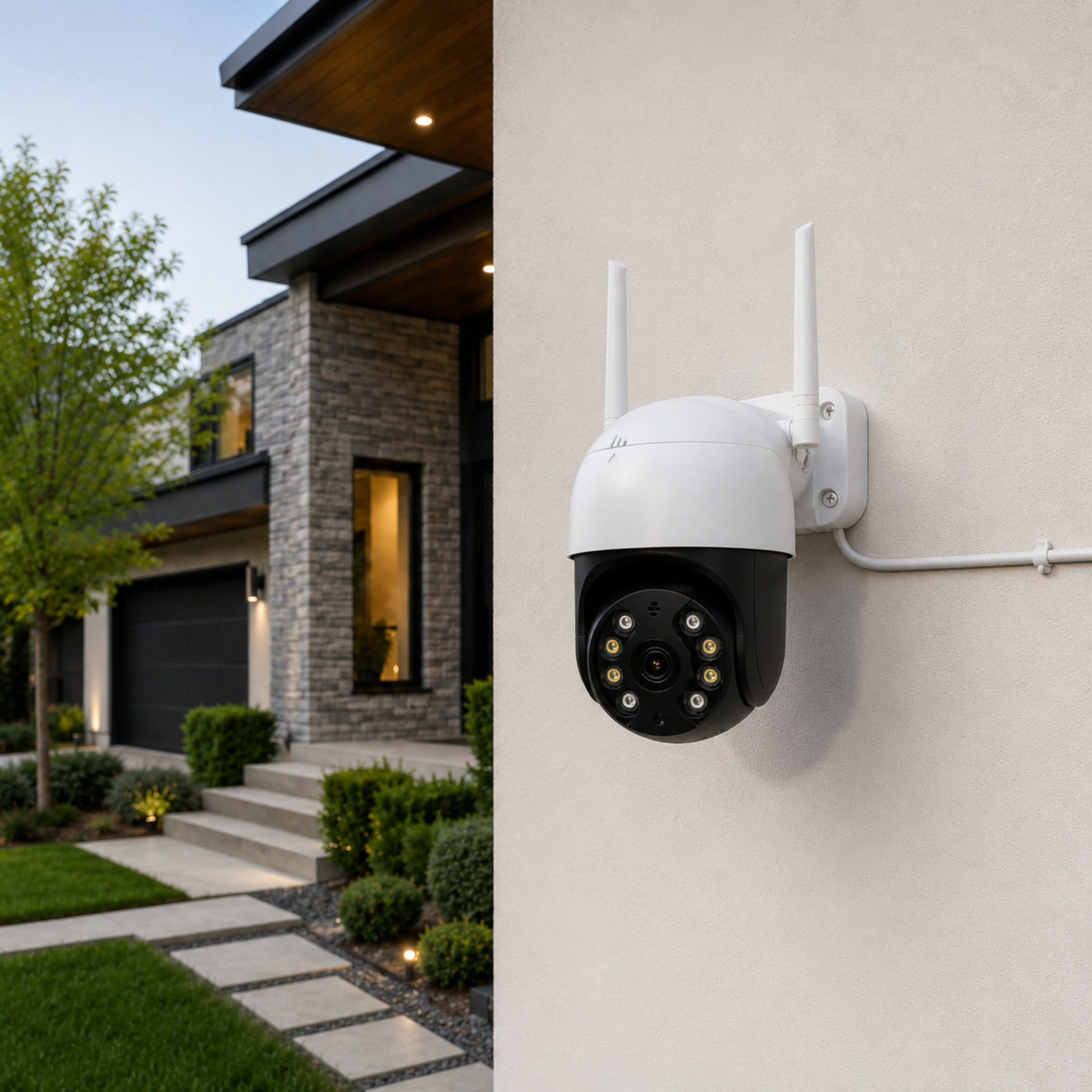 PTZ външна Wi‑Fi камера ICSee 5MP с цветно нощно виждане