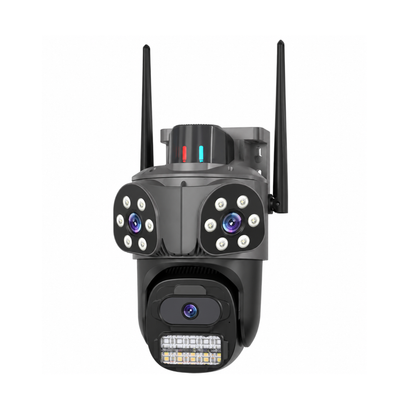 Тройна външна Wi-Fi камера 10MP с AI Auto Tracking